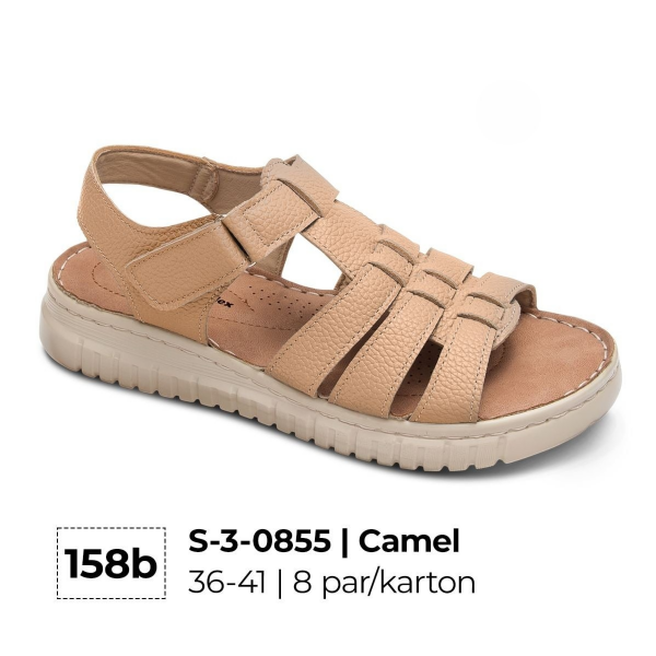 Sandały płaskie damskie Roz 36-41 / 8 par